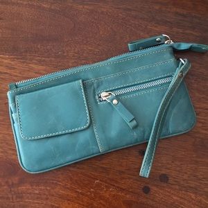 SOPHIA VISCONTI leather wallet / clutch / wristlet